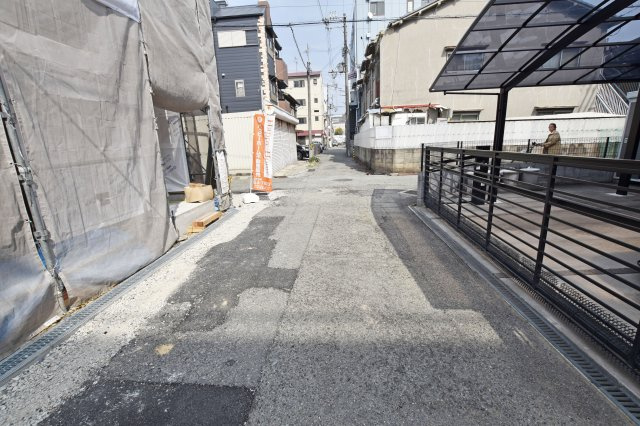 リーブルガーデン尼崎市南初島町の外観|いざという時に安心の地盤サポートシステム20年保証付き物件です。詳しくは係員までお問合せ下さい。