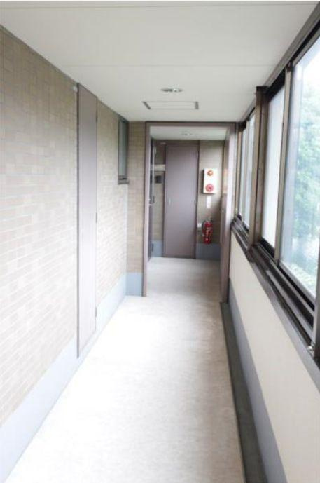 ガーデンパレス早稲田のその他共用部分|共用廊下☆