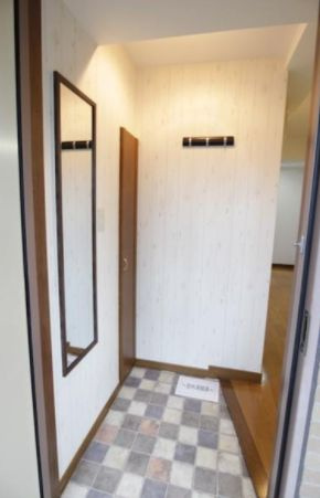 ガーデンパレス早稲田の玄関