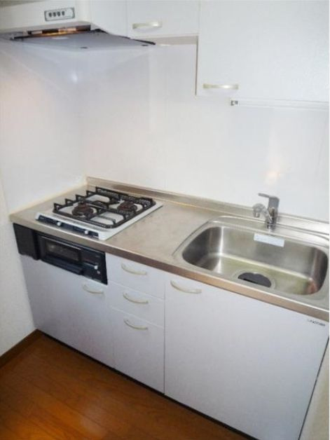 ガーデンパレス早稲田のキッチン|広々としたキッチンでお料理が楽しくなりますね♪