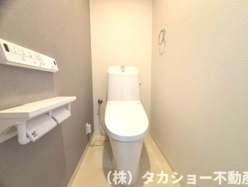 【トイレ】 | 第一ハイツ稲毛 エルステージ | 落ち着いたトイレです