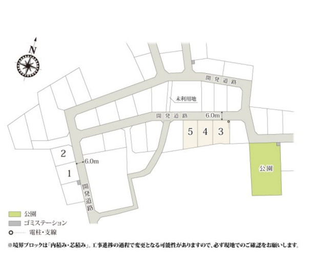 【区画図】 | 東松山市石橋第1期　ワイウッドコート　新築戸建　全5棟　3号棟