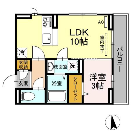 エル・ソル南庄町の間取り