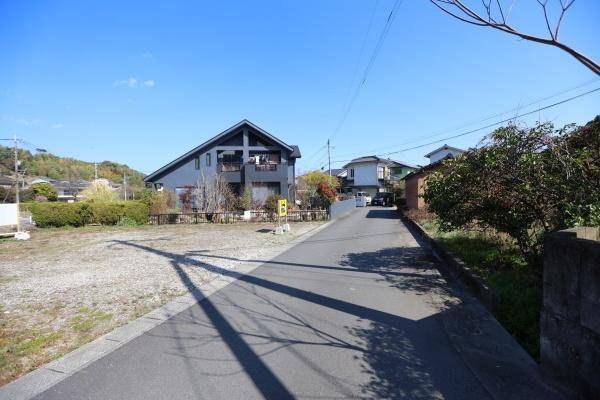 田尻　土地の前面道路含む現地写真|前面道路含む現地(2026年2月撮影)