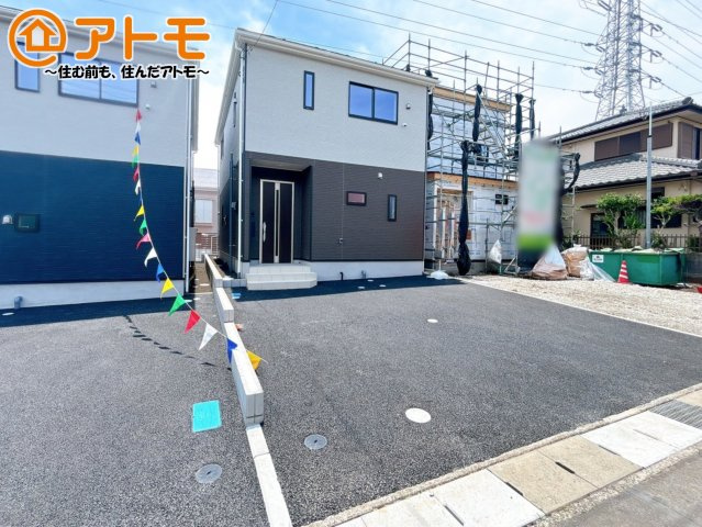 【駐車場】 | 沼津市高尾台第6　新築一戸建て　2号棟 | ゆったりスペースで、駐車も楽ちん♪