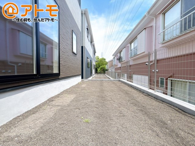 【庭】 | 沼津市高尾台第6　新築一戸建て　2号棟 | 広いお庭はお子様と遊んだり、趣味を楽しんだりするのにピッタリ♪
