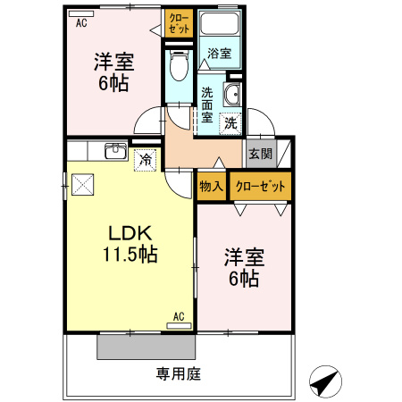 【間取り】 | エルモッソ