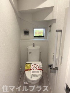 【トイレ】 | 会津若松市八日町新築一戸建て1棟 | 落ち着いたトイレです