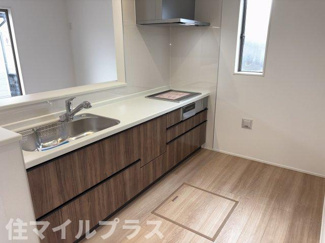 【キッチン】 | 会津若松市八日町新築一戸建て1棟 | キッチンです