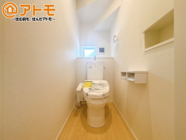 【トイレ】 | 沼津市高尾台第6　新築一戸建て　3号棟 | ２つトイレがあるので朝も混みあわずに使うことができます！
