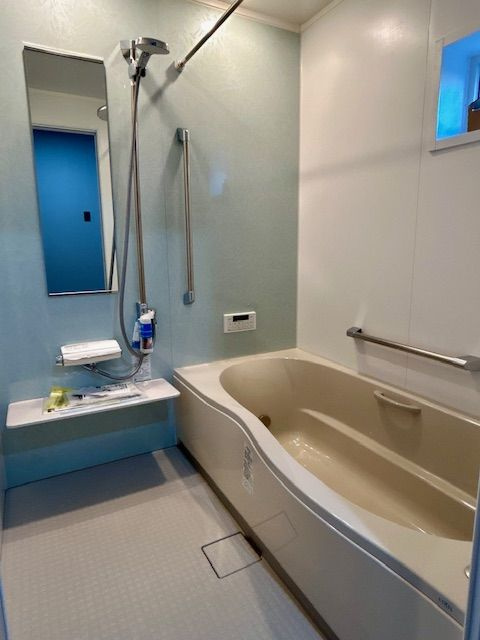 久留米市上津町の新築一戸建の浴室|使いやすいお風呂です