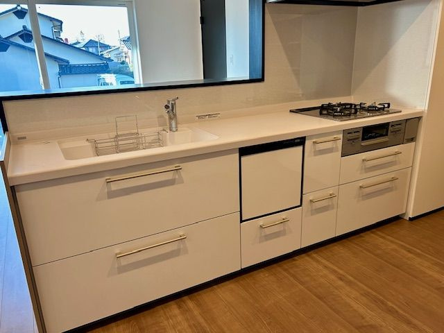 久留米市上津町の新築一戸建のキッチン|きれいなキッチンです