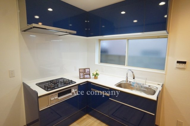 【キッチン】 | 八尾市本町7丁目 | 食洗機付きのシステムキッチン新調です☆3口ガスコンロ☆