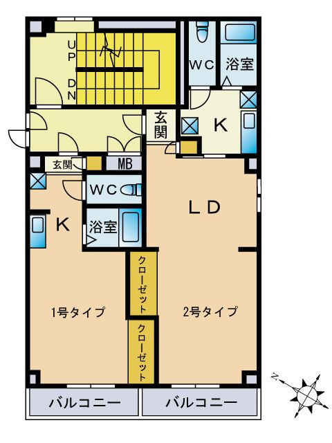 KANビルの間取り