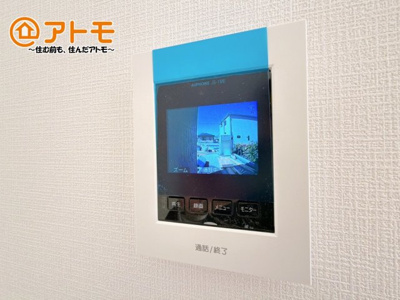 【セキュリティ】 | 沼津市高尾台第6　新築一戸建て　4号棟 | TVモニター付きインターホンは防犯性に優れています！