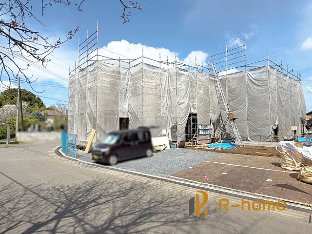 第1笠間市南友部　新築戸建て　2号棟の外観|ご予約を頂ければ、『平日』はもちろん『早朝』や『夜間』もご見学可能です♪お気軽にお申し付けください♪