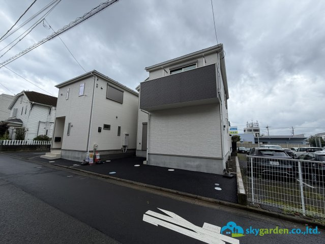 平塚市中里　第6　新築戸建　全2棟1号棟の外観