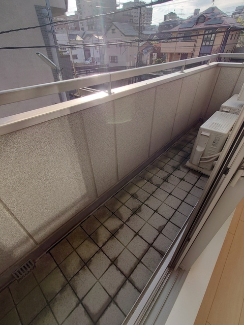 フラット中板橋のバルコニー