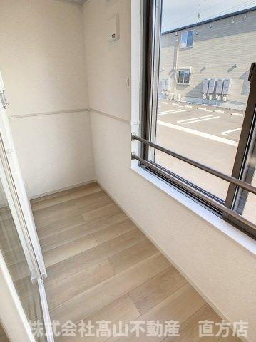 アライブ馬場山緑　Ⅱのバルコニー