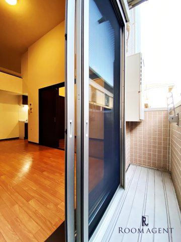 Creo八田弐番館のバルコニー