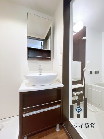 Creo中村公園七番館の洗面所