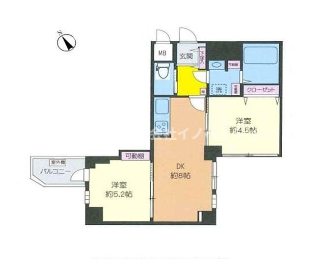 東池袋ハイツ壱番館　１５階の間取り