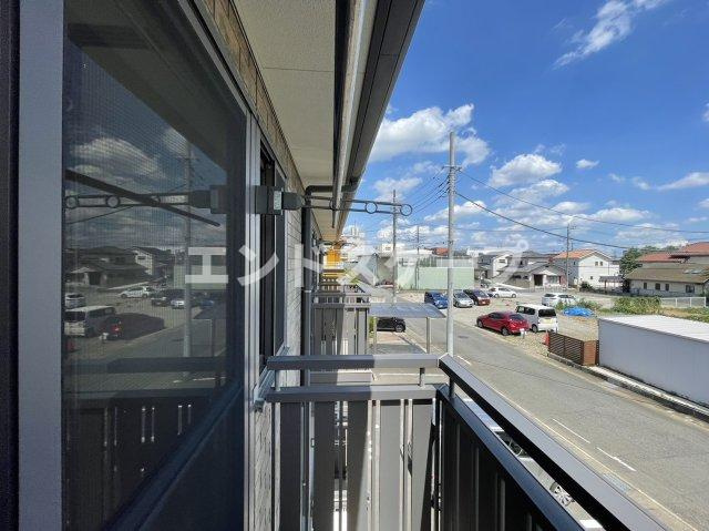 ローレル敷島のバルコニー|高崎、前橋エリアのお部屋探しはエンドスケープまで！お客様の理想お聞かせ下さい♪