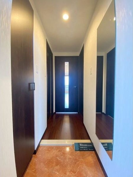 プレジオ今福鶴見の玄関