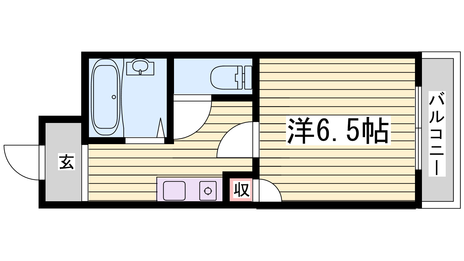Ｍ＆Ｋウレシノの間取り