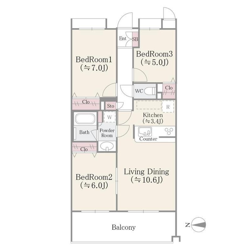 Ｆｉｒｏｕｇｅ白幡の間取り