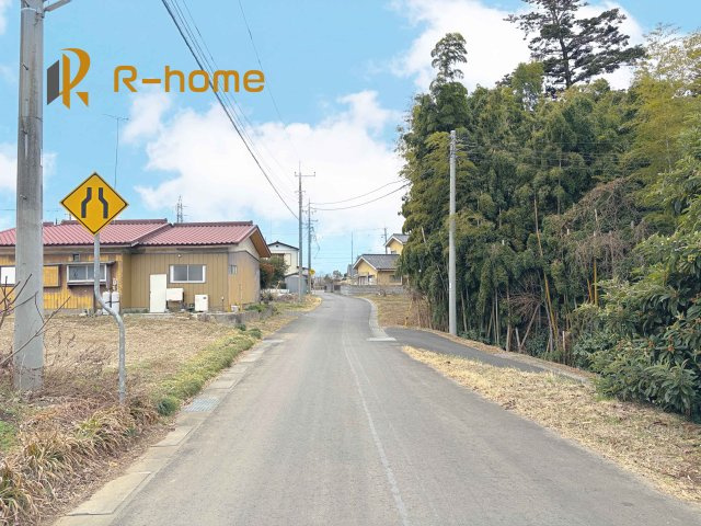 第1笠間市南友部　新築戸建て　4号棟の前面道路含む現地写真|周辺環境も併せて案内致します♪
ぜひ現地へお越しください♪