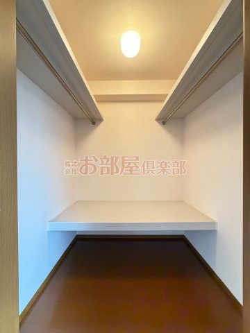 セジュール楠の収納|ウォークインクローゼットです