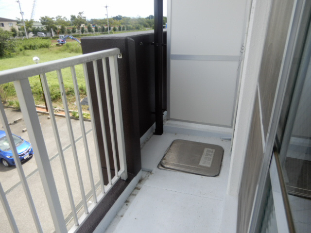 加東市山国の賃貸マンションのバルコニー
