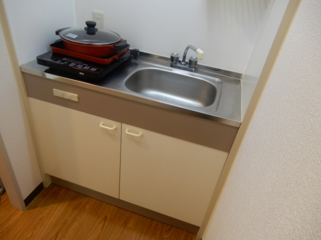 加東市山国の賃貸マンションのキッチン