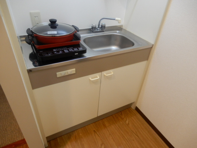 加東市山国の賃貸マンションのキッチン