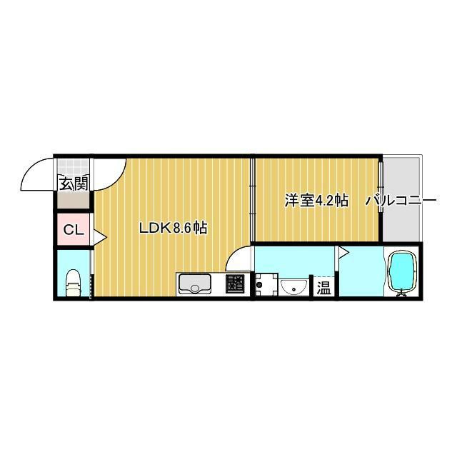 リバーサイド南摂津の間取り