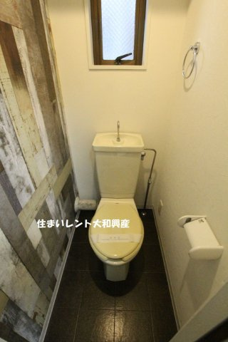 トラッドハウスのトイレ