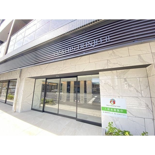 ＢＬＡＵ本所春日通りのエントランス