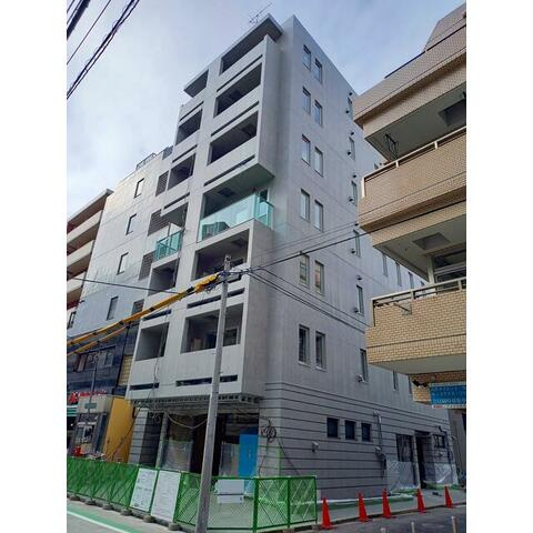 スタジオフラット鶴見中央の外観|鉄筋コンクリート造のマンション♪