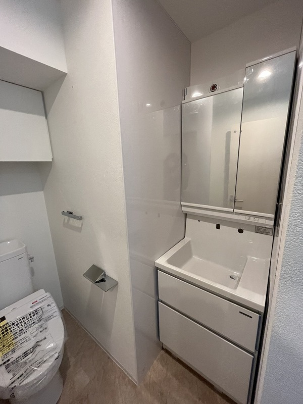 スタジオフラット鶴見中央の洗面所|人気の独立洗面台♪