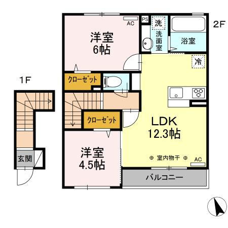 エスペランサⅡの間取り