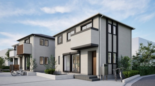 Ｗ．ＧｒｅｅｎＣｏｕｒｔ　Ｃ棟の外観パース