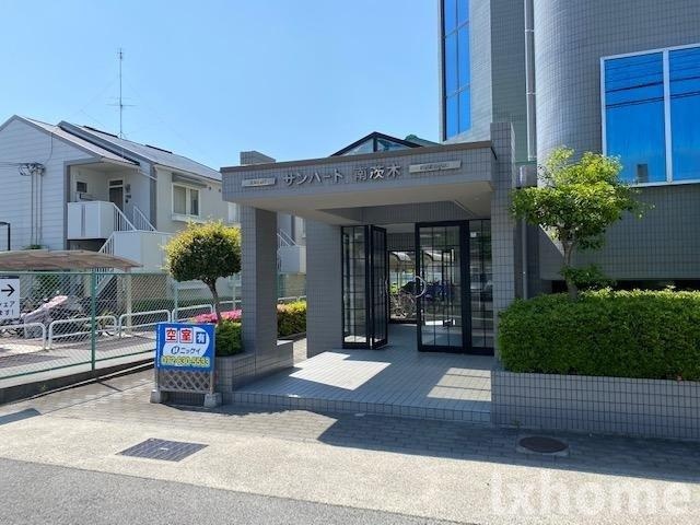 サンハート南茨木のエントランス|清潔なエントランスです