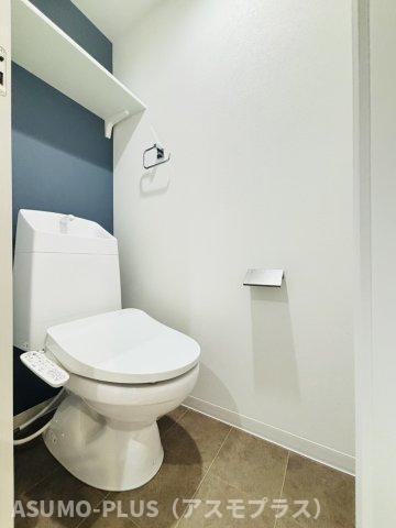 筑紫野市桜台１丁目のアパートのトイレ|別号数タイプ