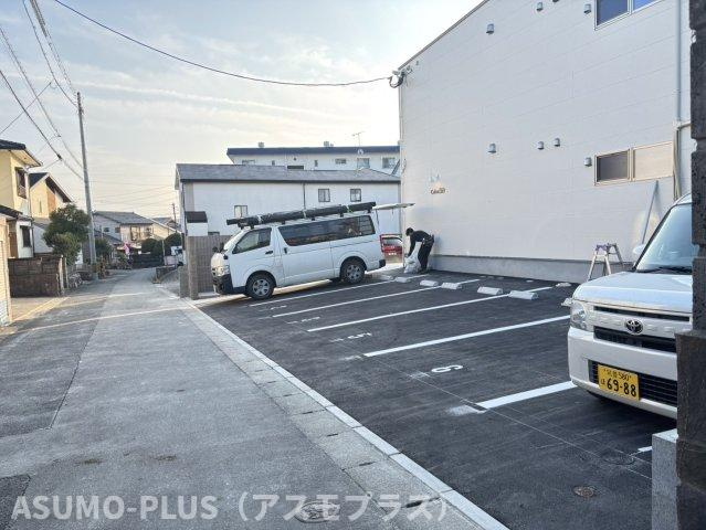 筑紫野市桜台１丁目のアパートの駐車場|別号数タイプ
