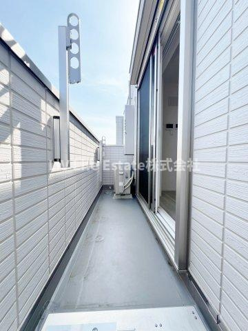 Asset-Court小金井本町Bのバルコニー