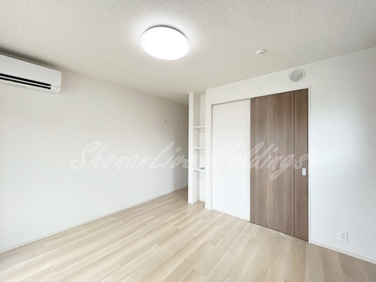 藤沢市辻堂５丁目のアパートの寝室