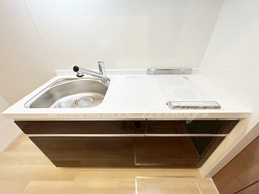 藤沢市辻堂５丁目のアパートのキッチン