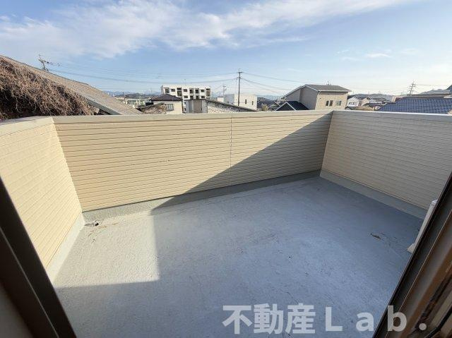 宇土市本町　貸家のバルコニー