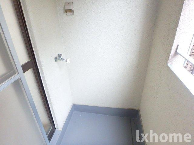 林泉第2ビルのバルコニー